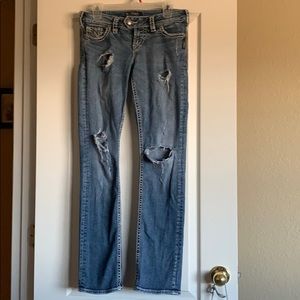 Bootcut Silver Jeans